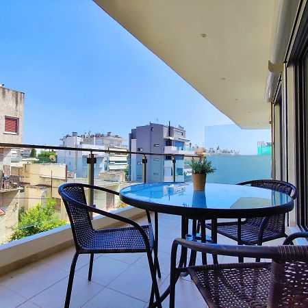 Wsd Luxury Bright 2Bd Apt With Sea View Balcony Athén Kültér fotó